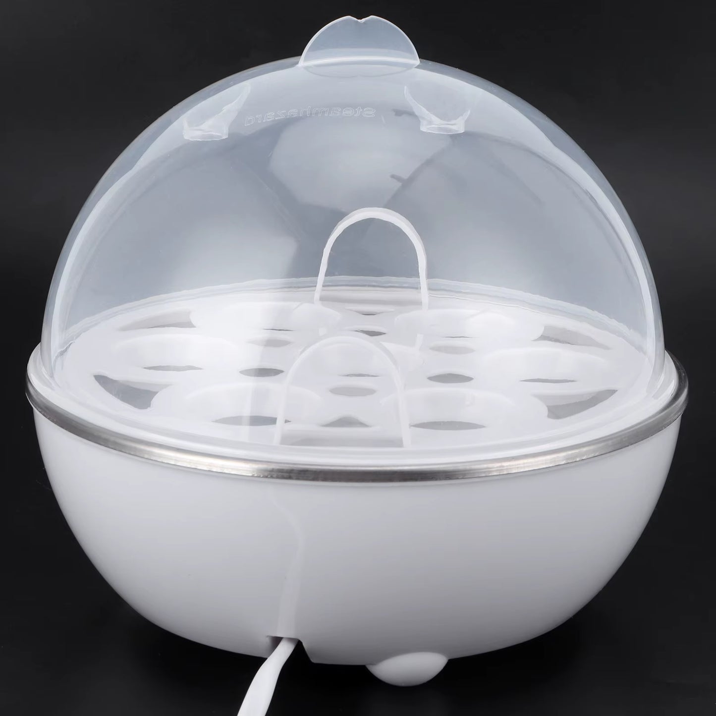 Portable Bpa-Free Electric Egg Cooker Healthy and Environmentally Friendly Egg Cooker/Steamer for Home Appliances