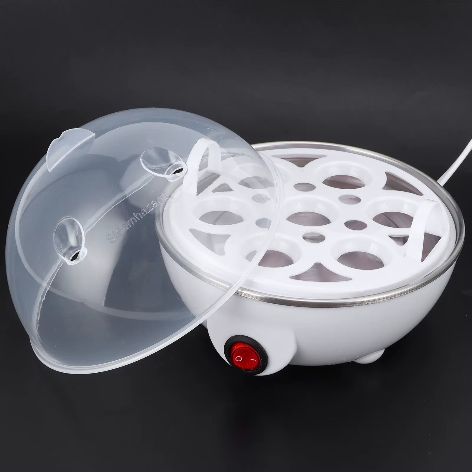 Portable Bpa-Free Electric Egg Cooker Healthy and Environmentally Friendly Egg Cooker/Steamer for Home Appliances