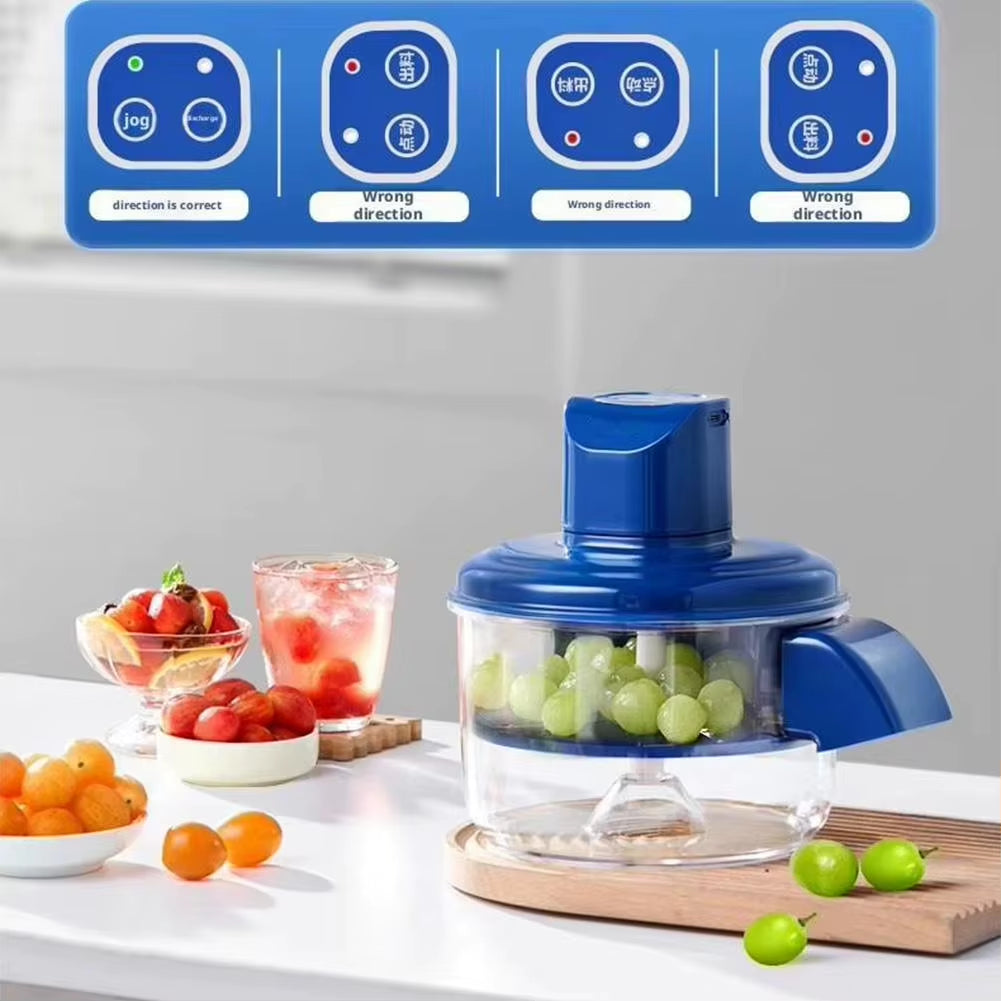 Smart Grape Peeler Automatic Electric Grape Peeling Machine - Hands-Free Fruit Skin Remover, Easy Peeling Peeling Machine Wonder